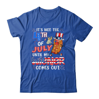 Hot Dog Until My Wiener Comes Out Funny Hot Dog 4th Of July Shirt & Tank Top | siriusteestore