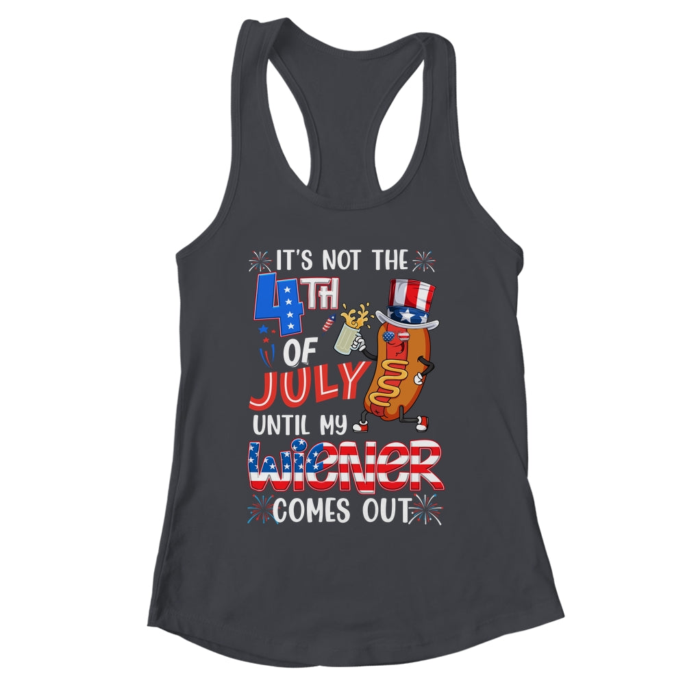 Hot Dog Until My Wiener Comes Out Funny Hot Dog 4th Of July Shirt & Tank Top | siriusteestore