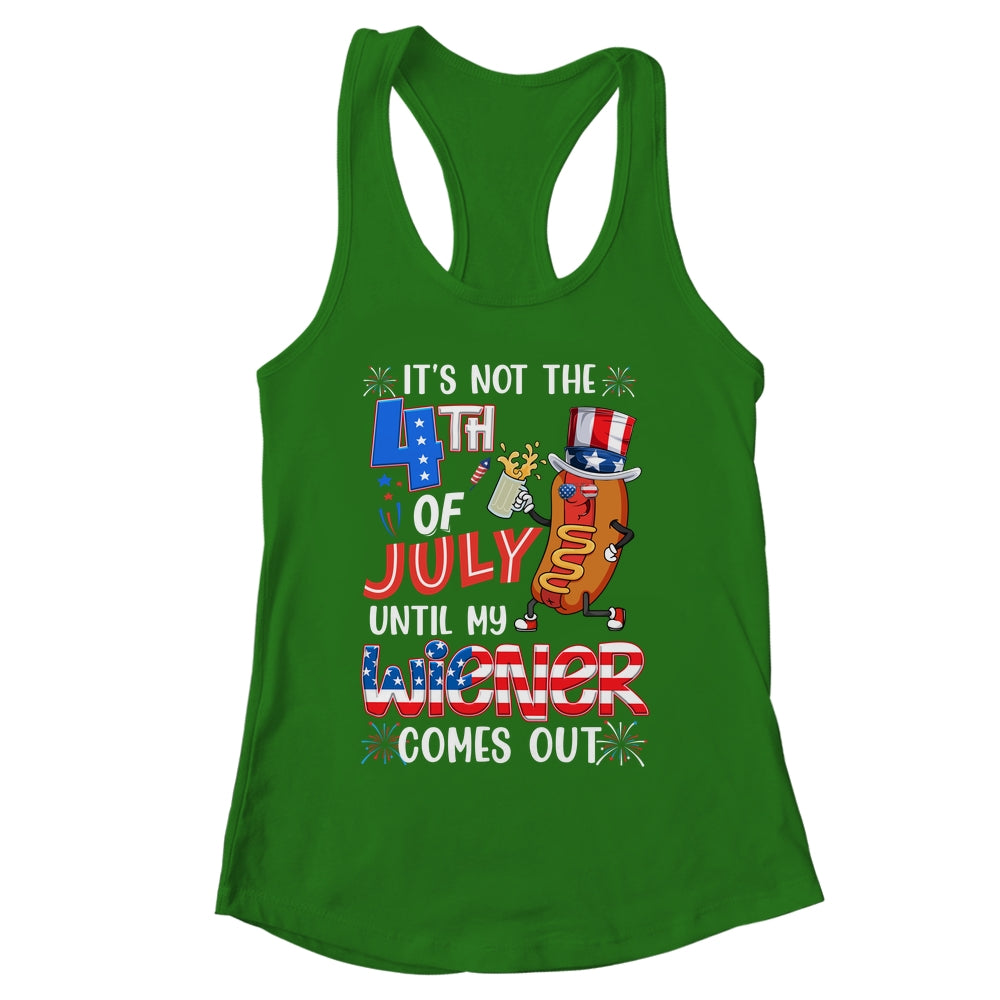 Hot Dog Until My Wiener Comes Out Funny Hot Dog 4th Of July Shirt & Tank Top | siriusteestore