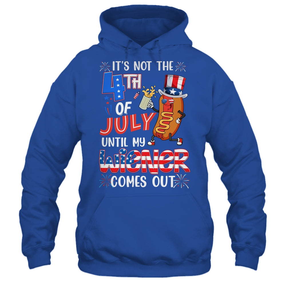 Hot Dog Until My Wiener Comes Out Funny Hot Dog 4th Of July Shirt & Tank Top | siriusteestore