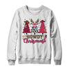 Howdy Christmas Cowgirl Western Christmas Trees Coquette Shirt & Sweatshirt | siriusteestore