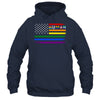 Human USA LGBT Flag Gay Pride Transgender Rainbow Lesbian Shirt & Hoodie | siriusteestore