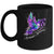 Hummingbird Holding Purple Ribbon Alzheimer's Awareness Mug | siriusteestore