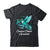 Hummingbird Holding Teal Ribbon Cervical Cancer Awareness Shirt & Hoodie | siriusteestore