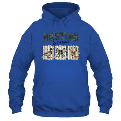 Hunting Season Preppy Camo Bow Deer Hunting Duck Hunter Shirt & Hoodie | siriusteestore