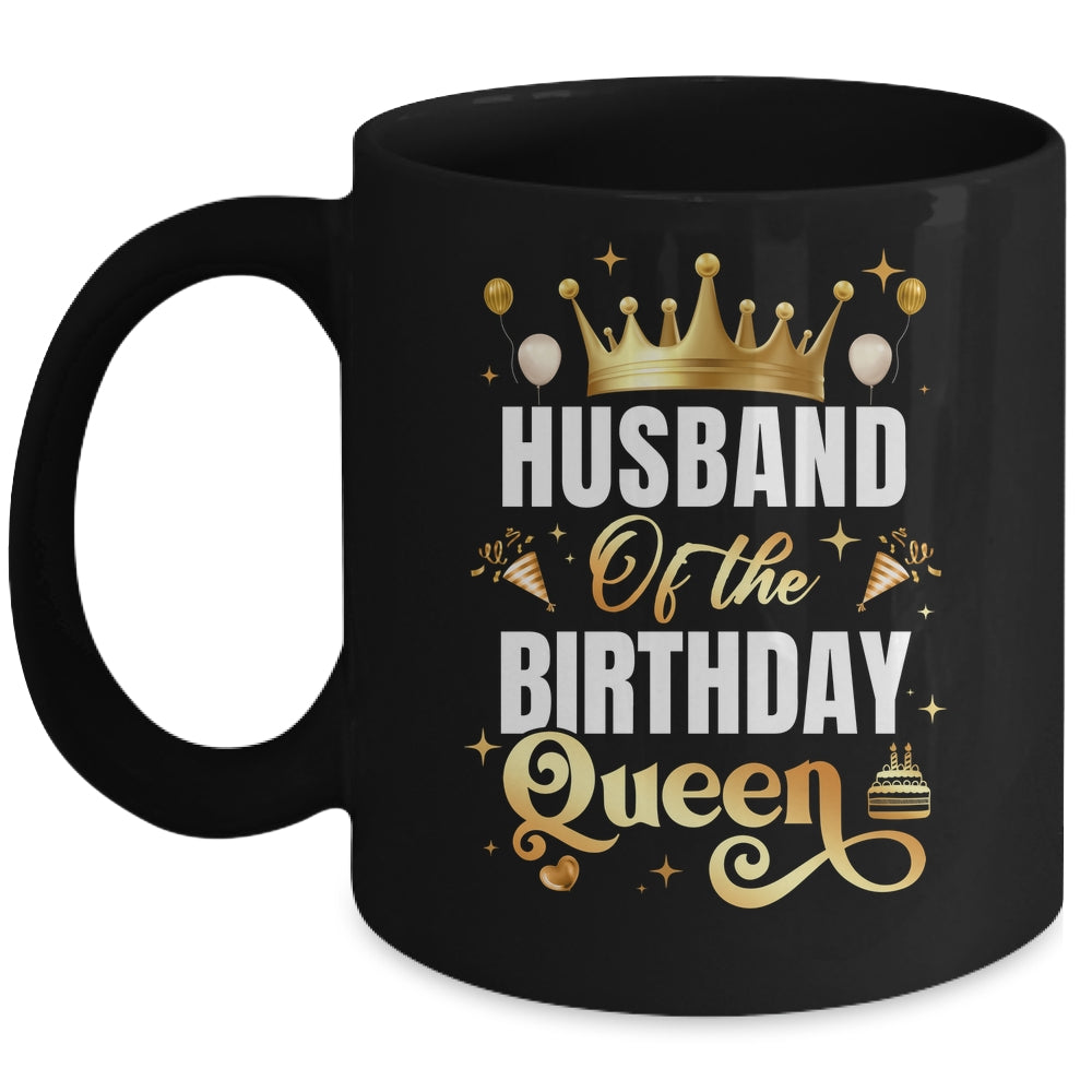 Husband Of The Birthday Queen Funny Matching Birthday Party Mug | siriusteestore