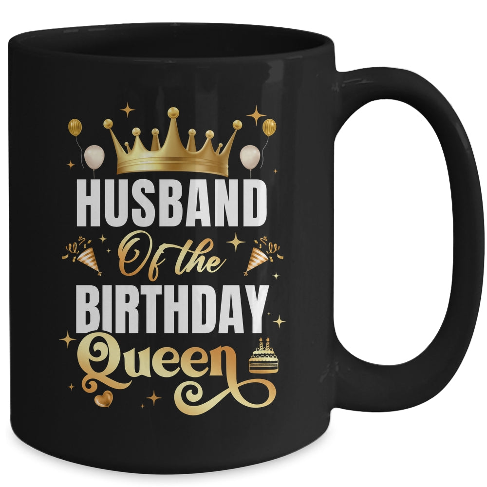 Husband Of The Birthday Queen Funny Matching Birthday Party Mug | siriusteestore
