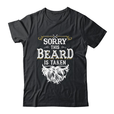 Husband Valentines Sorry This Beard Is Taken Marriage Humor Shirt & Hoodie | siriusteestore