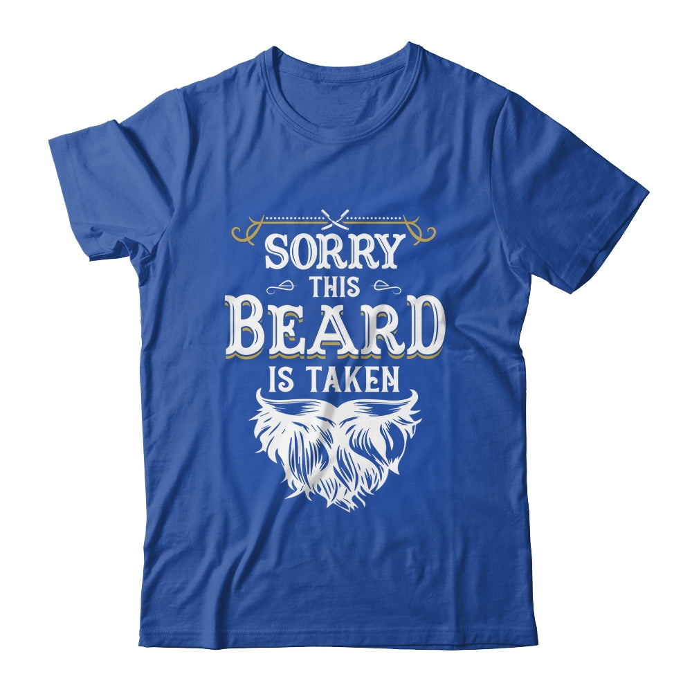 Husband Valentines Sorry This Beard Is Taken Marriage Humor Shirt & Hoodie | siriusteestore