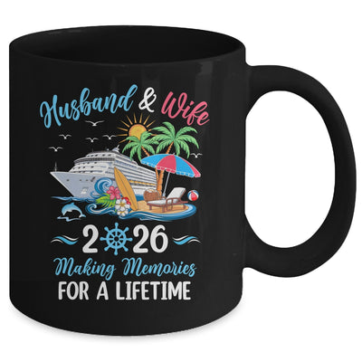 Husband & Wife 2026 Making Memories Cruise Matching Couple Mug | siriusteestore