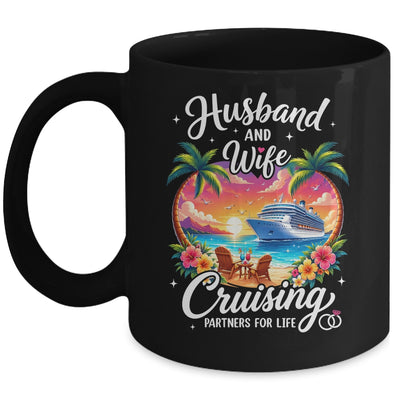 Husband and Wife Cruising Partners for Life Cruise 2026 Mug | siriusteestore