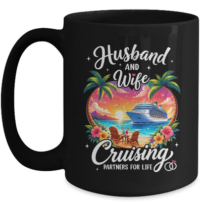 Husband and Wife Cruising Partners for Life Cruise 2026 Mug | siriusteestore