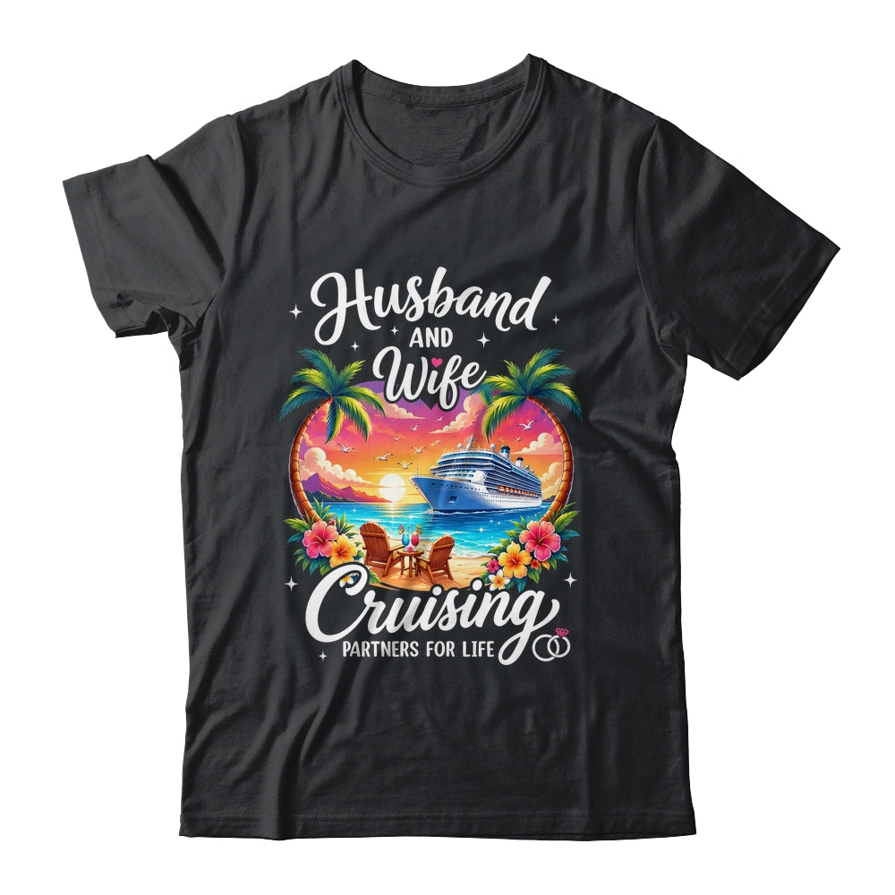 Husband and Wife Cruising Partners for Life Cruise 2026 Shirt & Tank Top | siriusteestore