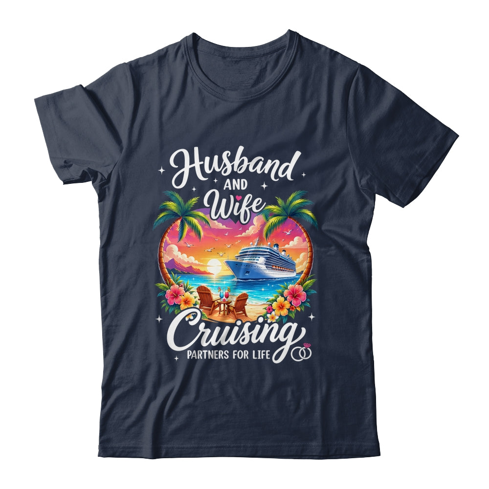Husband and Wife Cruising Partners for Life Cruise 2026 Shirt & Tank Top | siriusteestore