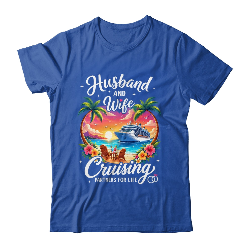 Husband and Wife Cruising Partners for Life Cruise 2026 Shirt & Tank Top | siriusteestore