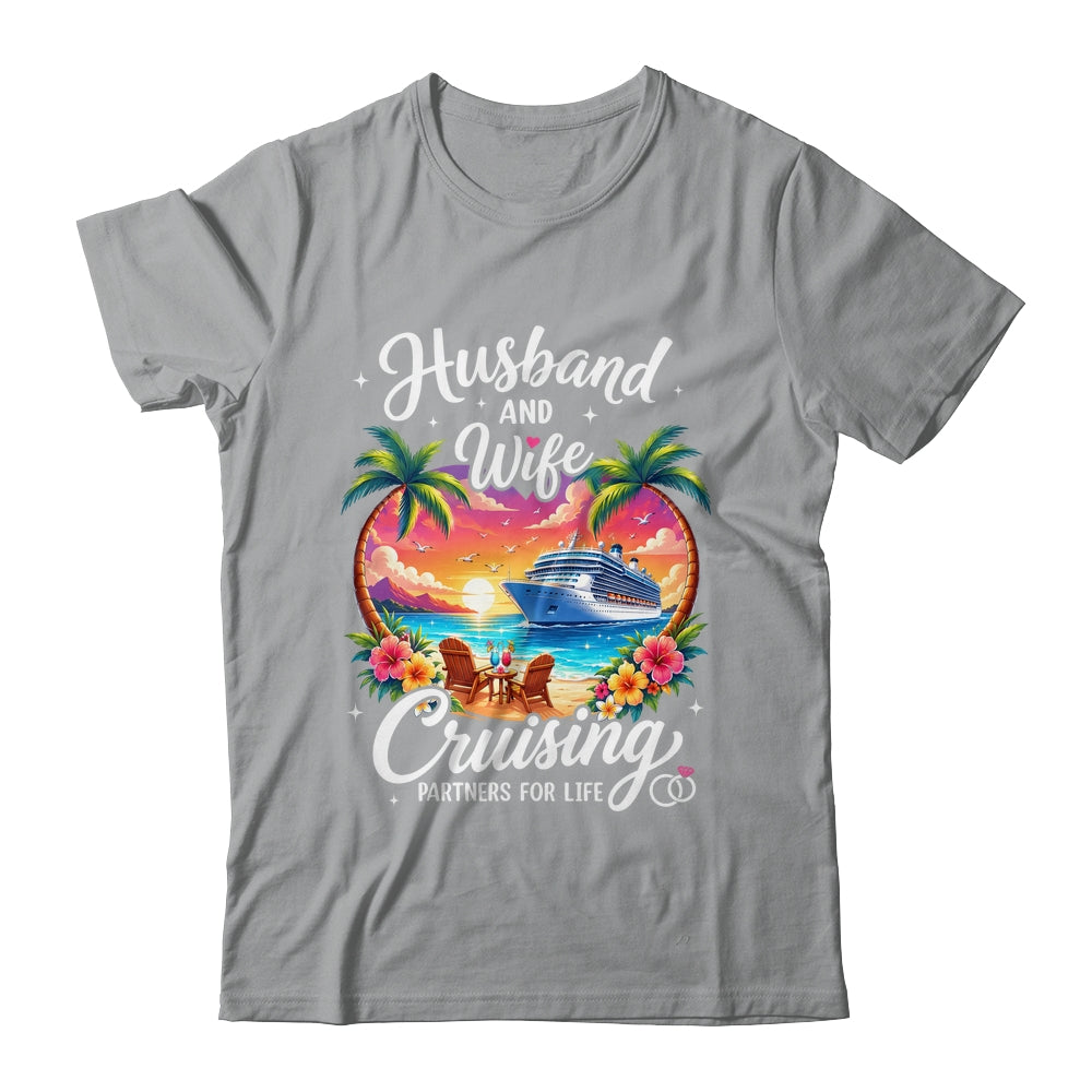 Husband and Wife Cruising Partners for Life Cruise 2026 Shirt & Tank Top | siriusteestore