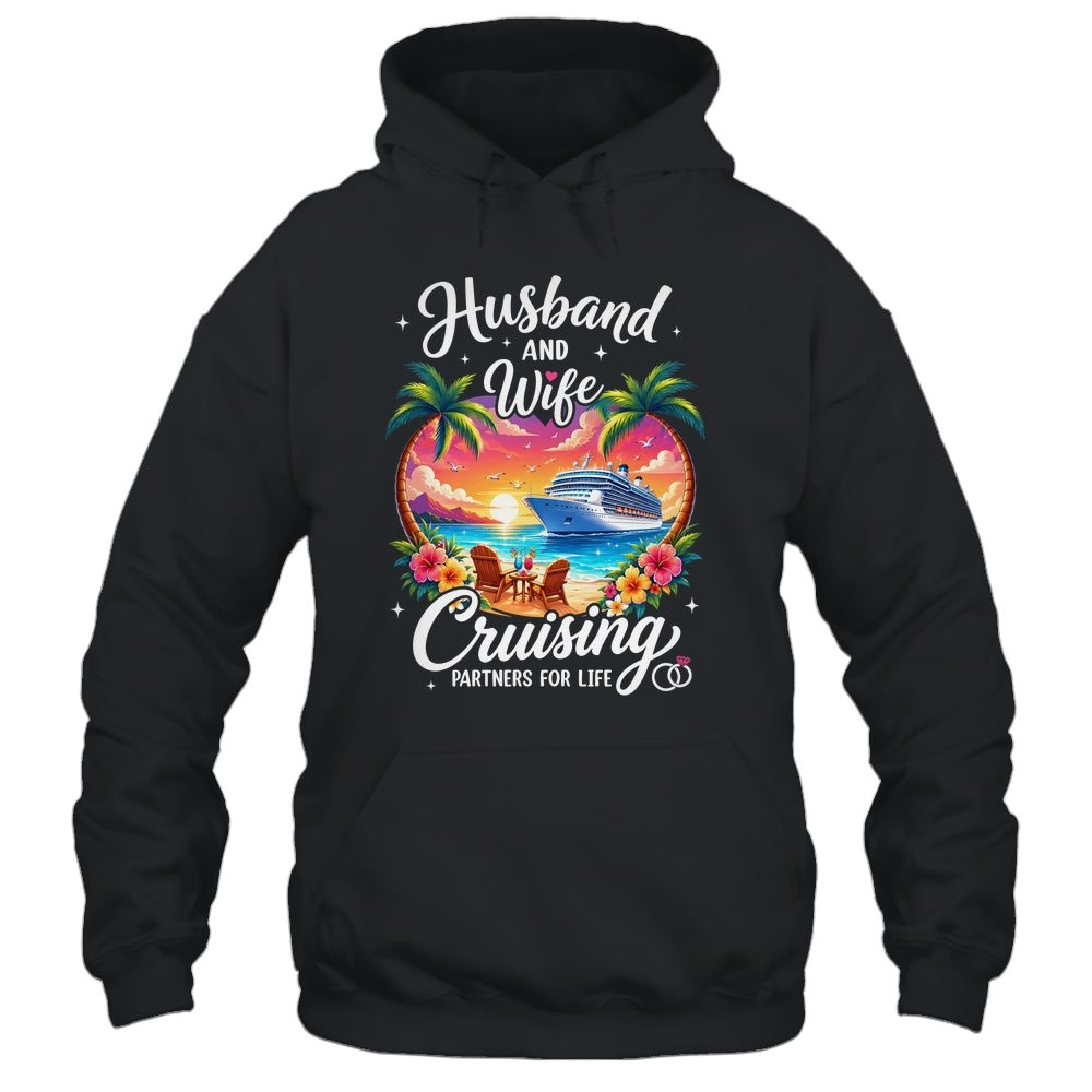 Husband and Wife Cruising Partners for Life Cruise 2026 Shirt & Tank Top | siriusteestore