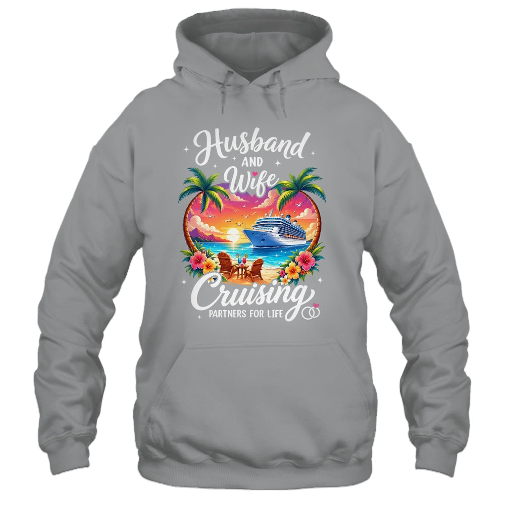 Husband and Wife Cruising Partners for Life Cruise 2026 Shirt & Tank Top | siriusteestore