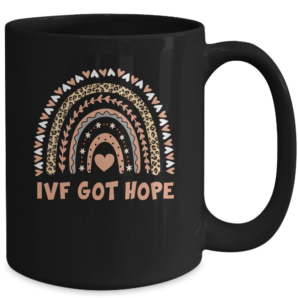 IVF Got Hope Rainbow Transfer Day Mom Fertility Surrogate Mug | siriusteestore