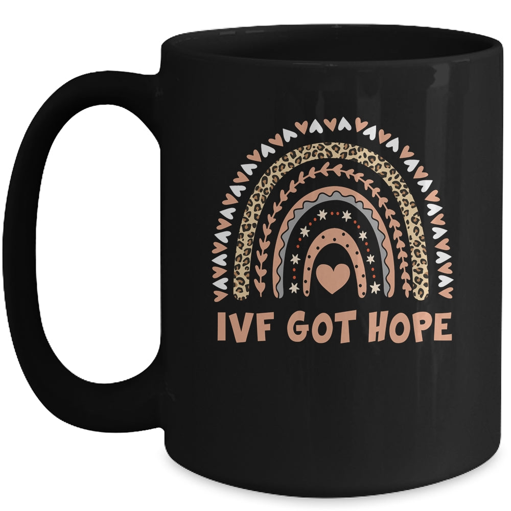 IVF Got Hope Rainbow Transfer Day Mom Fertility Surrogate Mug | siriusteestore