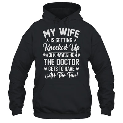 IVF Men Husband Dad Wife Knocked Up For Embryo Transfer Day Shirt & Hoodie | siriusteestore