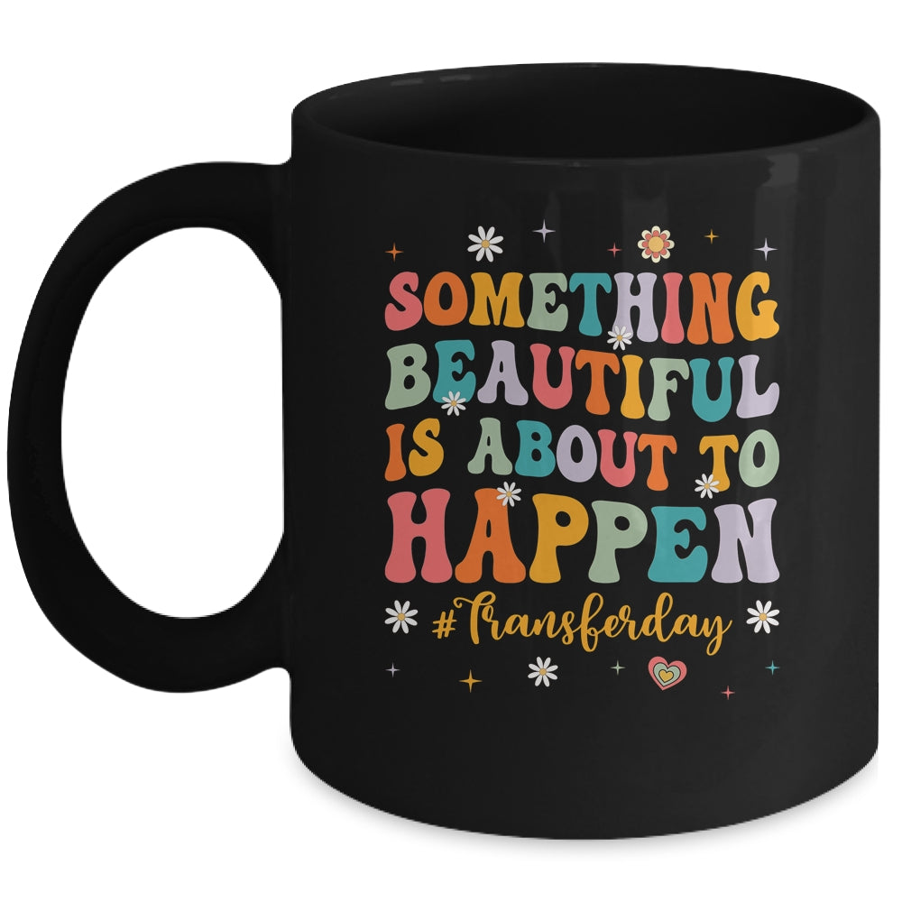 IVF Transfer Day In Vitro Fertilisation Art For Mom Groovy Mug | siriusteestore