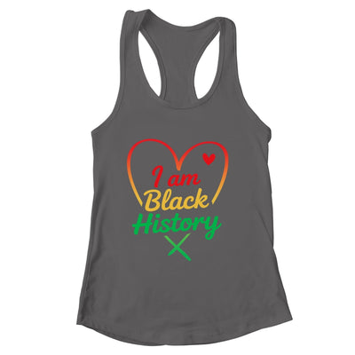 I Am Black History Heart Love African American Women Men Kid Shirt & Tank Top | siriusteestore