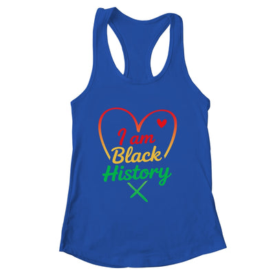 I Am Black History Heart Love African American Women Men Kid Shirt & Tank Top | siriusteestore