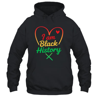 I Am Black History Heart Love African American Women Men Kid Shirt & Tank Top | siriusteestore