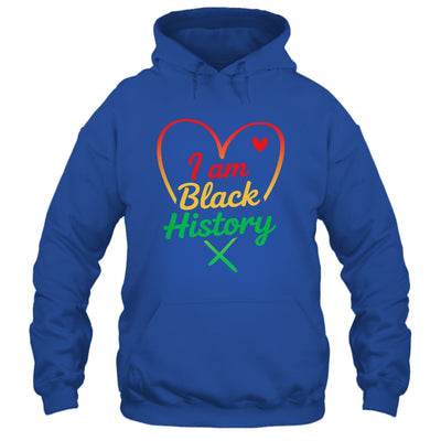 I Am Black History Heart Love African American Women Men Kid Shirt & Tank Top | siriusteestore