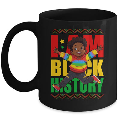 I Am Black History Kids Boys Black History Month Mug | siriusteestore