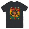 I Am Black History Month Black Melanin Kids Girls African Youth Shirt | siriusteestore