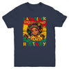 I Am Black History Month Black Melanin Kids Girls African Youth Shirt | siriusteestore