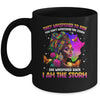 I Am The Storm Inspirational African Black Pride Woman Mug | siriusteestore