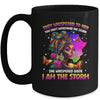 I Am The Storm Inspirational African Black Pride Woman Mug | siriusteestore