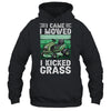I Came I Mowed I Kicked Grass Funny Gardener Lawn Mowing Shirt & Tank Top | siriusteestore
