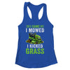 I Came I Mowed I Kicked Grass Riding Mower Mowing Dad Men Shirt & Tank Top | siriusteestore
