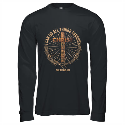 I Can Do All Things Through Christ Jesus Men Christian Shirt & Hoodie | siriusteestore