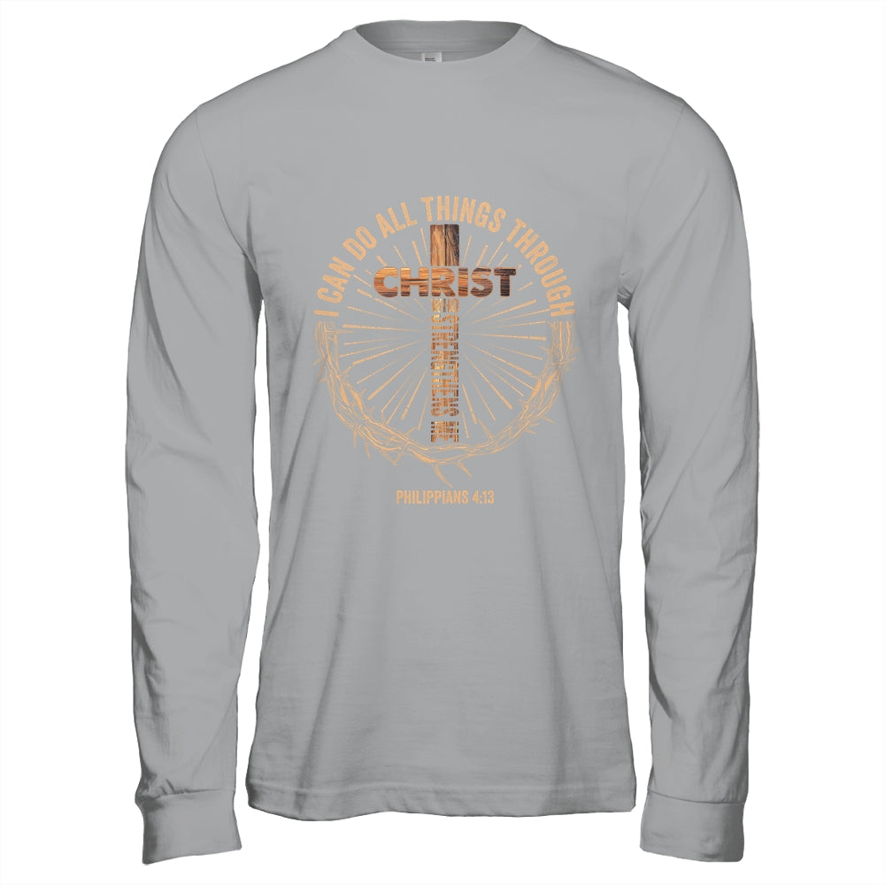 I Can Do All Things Through Christ Jesus Men Christian Shirt & Hoodie | siriusteestore