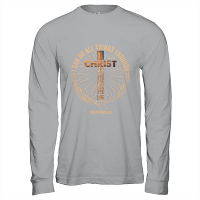 I Can Do All Things Through Christ Jesus Men Christian Shirt & Hoodie | siriusteestore