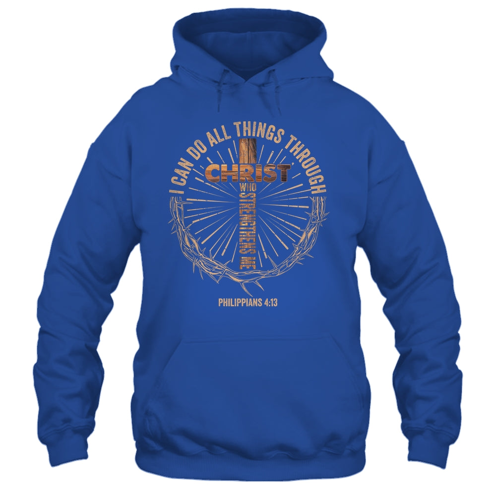 I Can Do All Things Through Christ Jesus Men Christian Shirt & Hoodie | siriusteestore