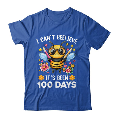 I Can't Believe Its Been 100 Days Funny Bee 100th Day School Shirt & Hoodie | siriusteestore