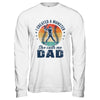 I Created A Monster She Call Me Dad Softball Baseball Retro Shirt & Hoodie | siriusteestore