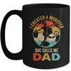I Created A Monster She Calls Me Dad Soccer Father's Day Mug | siriusteestore