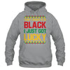 I Didn't Choose To Be Black I Just Got Lucky Black History Shirt & Hoodie | siriusteestore