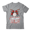 I Distroy Silence Drums Percussion Rock Music Drummer Shirt & Tank Top | siriusteestore