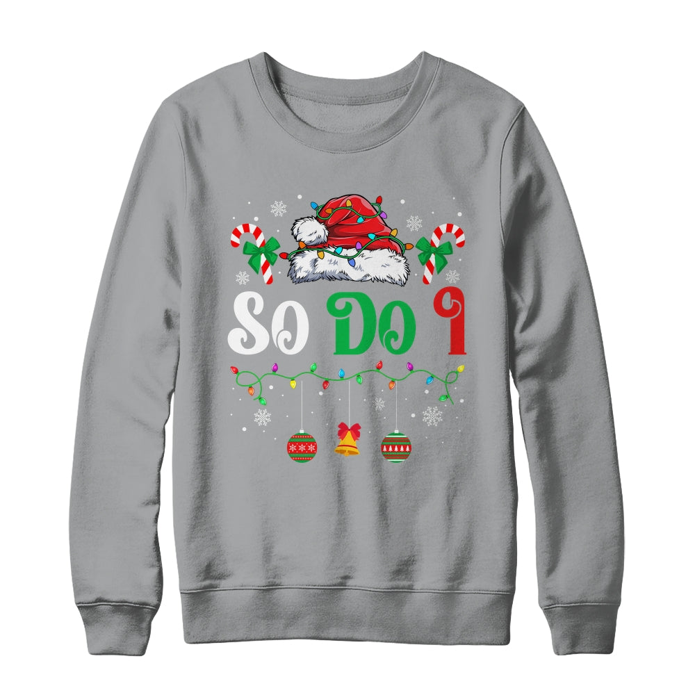 I Don't Do Matching Christmas Outfits So Do I Couples Family Shirt & Sweatshirt | siriusteestore