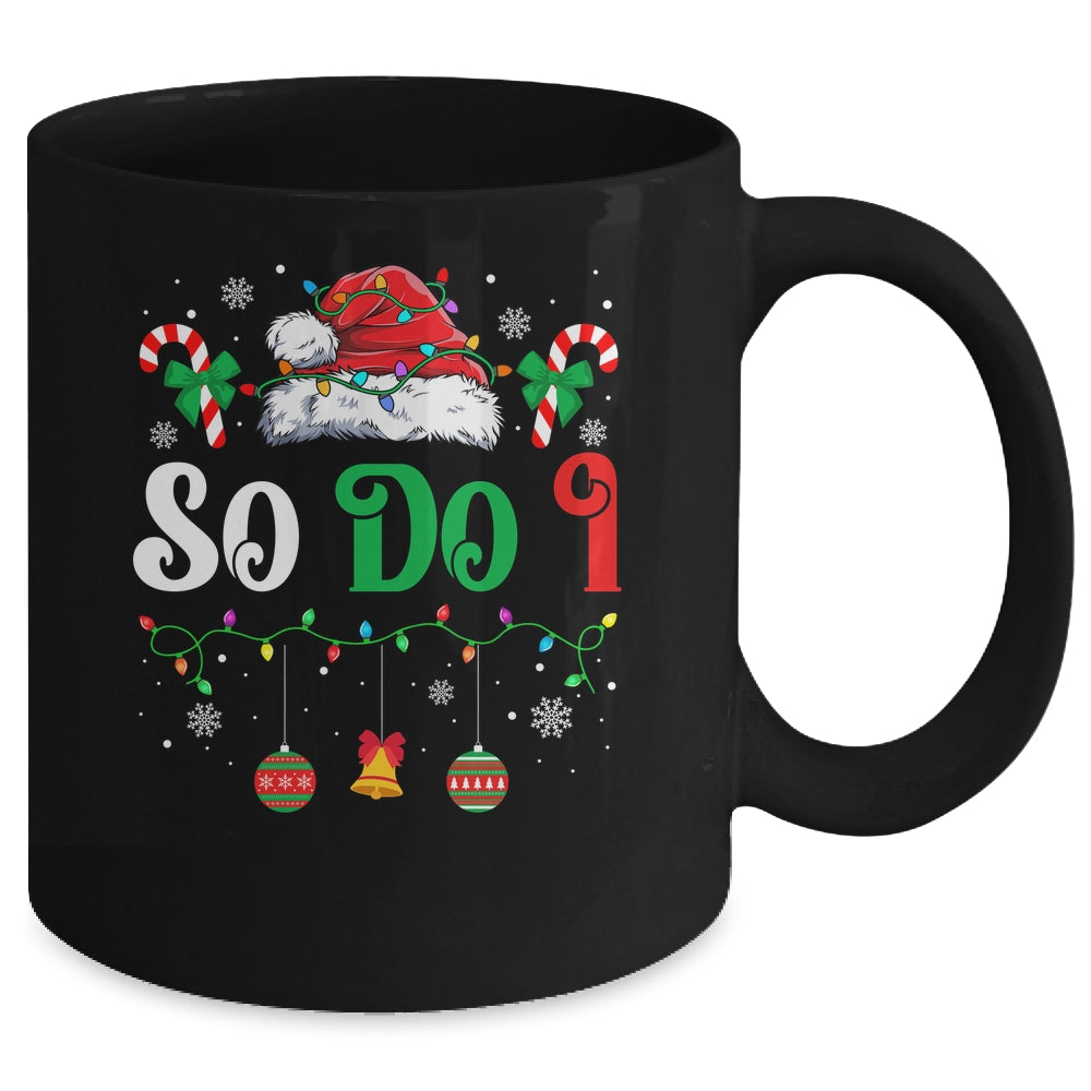 I Don't Do Matching Christmas Outfits So Do I Couples Family Mug | siriusteestore