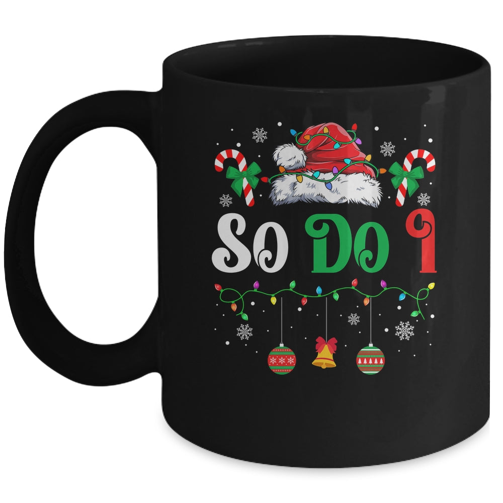 I Don't Do Matching Christmas Outfits So Do I Couples Family Mug | siriusteestore