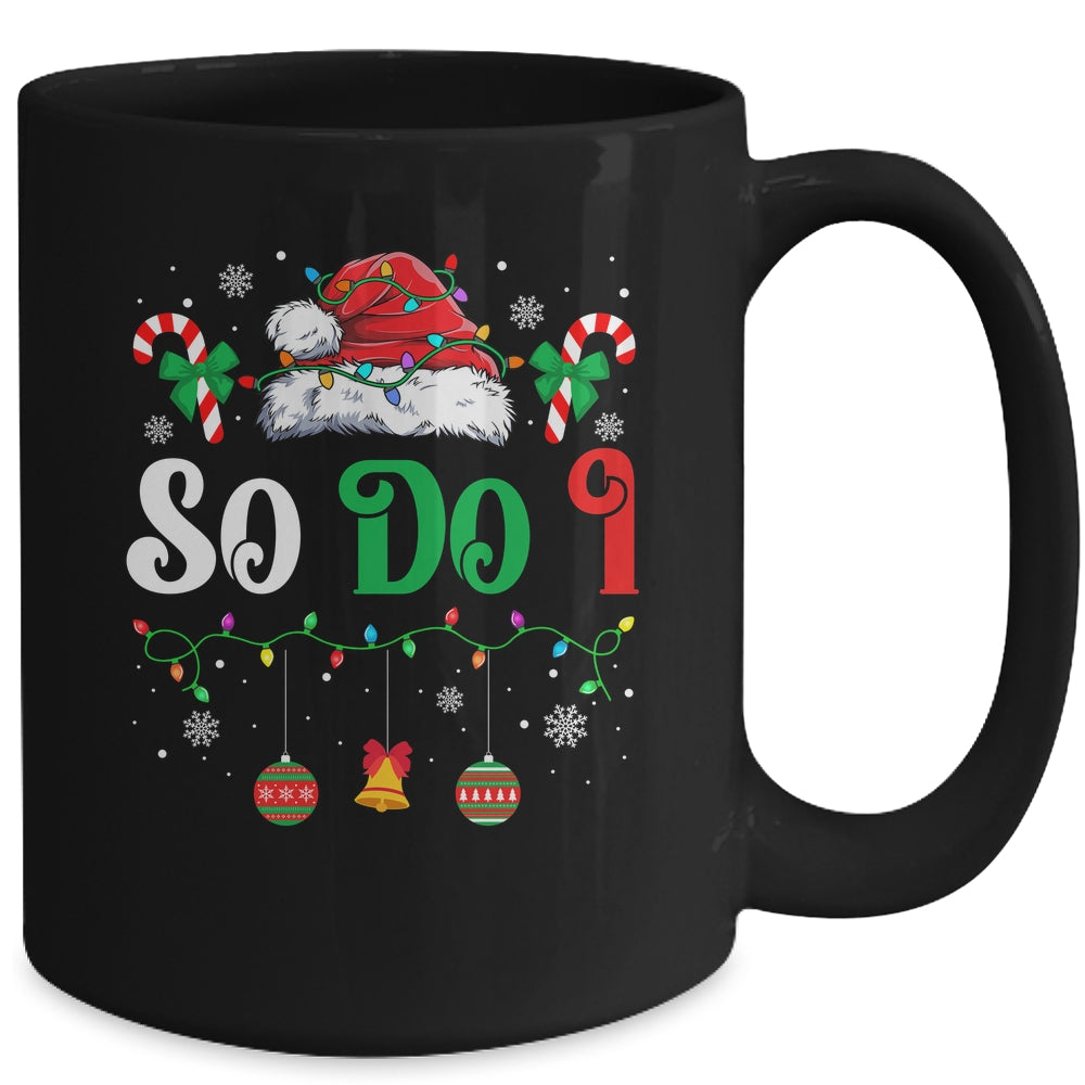 I Don't Do Matching Christmas Outfits So Do I Couples Family Mug | siriusteestore